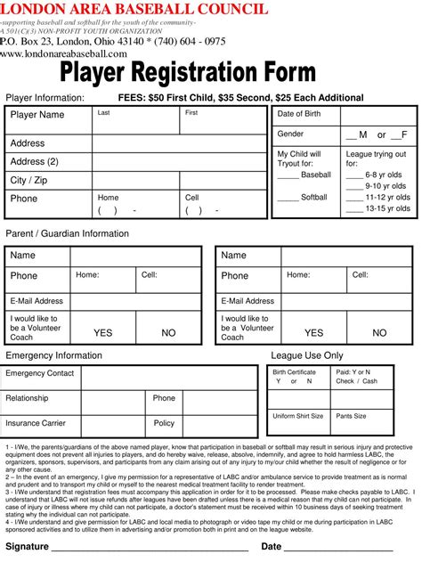 Player Registration .